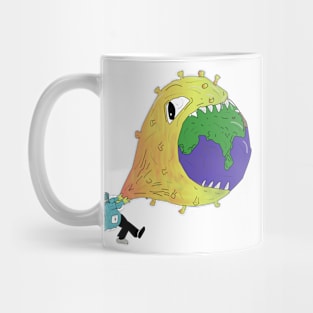 Coronavirus puffer fish disease control Mug